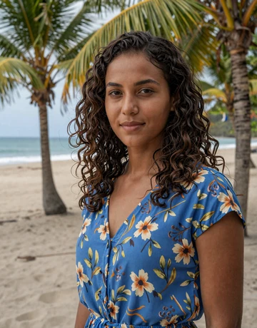 Lise-Marie, 26, mixed-heritage French Guianese woman from Rémire-Montjoly ready for loving relationship