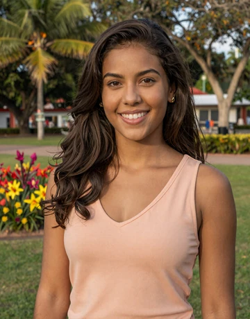 Melanie, 26, Dominican single woman from San Cristóbal seeking a partner