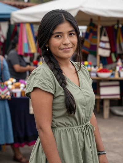 Luciana, 24, a Bolivian woman from Cochabamba looking for love and meaningful connection