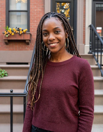 Marie-Claire, 33, Haitian-American single in New York with box braids seeking love
