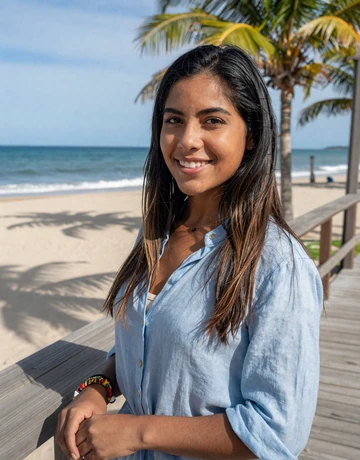 Andrea, 26, a Salvadoran woman from La Libertad seeking a meaningful dating connection