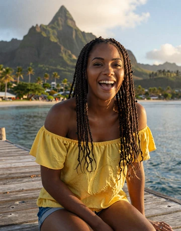 Ayanna, 25, Saint Lucian single from Soufrière ready to meet American men